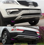 Resim Kia Sportage Ön Arka Difüzör Koruma Tampon Oem 2011 2015 