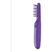 Resim Mor Renkli Kadın Saç Fırçası, Tangle Free ve Güzel Tasarım 