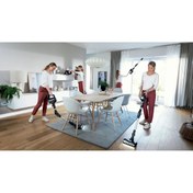 Resim Bosch Unlimited 7 Çift Bataryalı 10 Yıl Motor Garantili Siyah Şarjlı Dikey Süpürge 