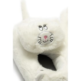 Resim Twigy Gatto Kadın Hayvanlı Panduf Beyaz 36/41 