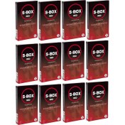 Resim S-Box 144 x S-Box Kabartma Yüzeyli Prezervatif 