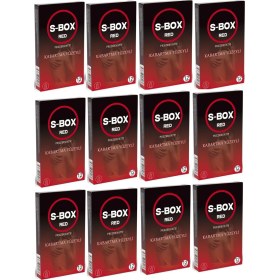 Resim S-Box 144 x S-Box Kabartma Yüzeyli Prezervatif 