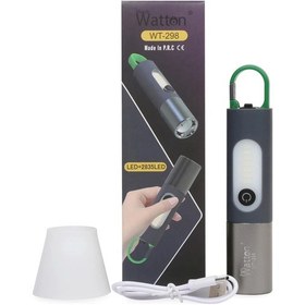 Resim Type-c Girişli 750 Lümen Şarjlı Kamp Lambası Wt-298 - 9026273938537ynt Çok Renkli 