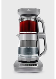 Resim Karaca Robotea Pro 4 in 1 Konuşan Renkli Camlı Çay Makinesi 
