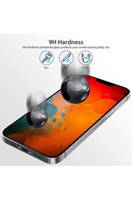 Resim Powerfox Iphone 13 Pro Max Kırılmaz Cam Full Kaplayan Privacy Hayalet Ekran Koruyucu 