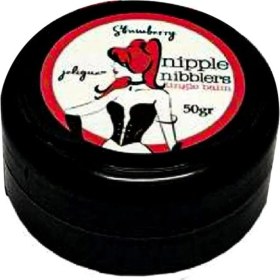 Resim Bezos Nipple Nibblers Tingle Çilekli / Balm Strawberry Flavored Çilekli Göğüs Bakım Kremi 50ML 