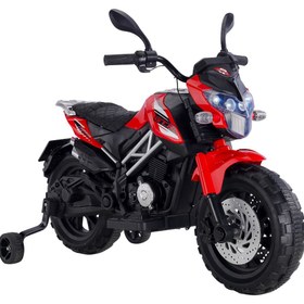 Resim Babyhope 447 Motocross 12V Akülü Motor Kırmızı 