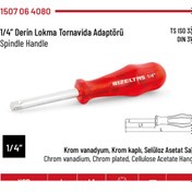 Resim İzeltaş Derin Lokma tornavida Adaptörü 1/4 