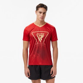 Resim Rdx T1 Wako Erkek Kırmızı Boks T-Shirt 