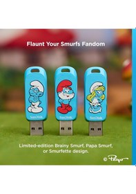 Resim Sandisk Smurfs Usb Flash Disk 256 Gb 