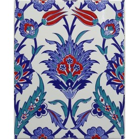 Resim Can Seramik 20*25 Cm CÇ1019 Kütahya Çini Karo 5' Li 1 Paket 