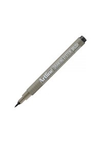 Resim Supertrend Drawing System Brush Pen Fırça Uçlu Çizim Kalemi Siyah 