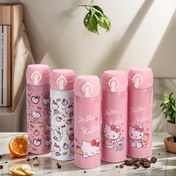 Resim Sanrio Paslanmaz Çelik Yalıtımlı Seyahat Bardağı - Sevimli Karakter Tasarımı, Evrensel Uyum, Öğrenciler ve Çiftler İçin İdeal - 1'li Paket 