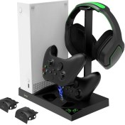 Resim Ipega Xbox Series S Çok Amaçlı Askılı Şarj Istasyonu Soğutucu Stand Pil Set 