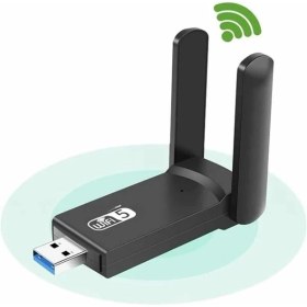 Resim Hobilinka Wifi Alıcı Dual Band USB 3.0 Adaptör Kablosuz Windows 7/8/10/11 