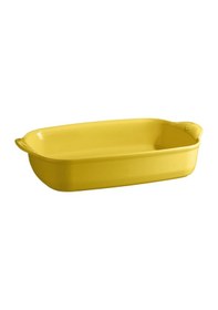 Resim Emile Henry Fırın Kabı Dikdörtgen 42 X 28 Cm Kırmızı/burgundy -349654 - Mat Sarı/provence Yellow Mat Sarı 