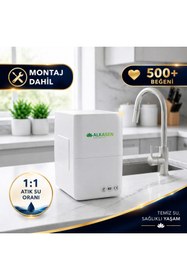 Resim Alkasen Elektronik valfli Alkali Mineralli Pompalı Su Arıtma Cihazı 
