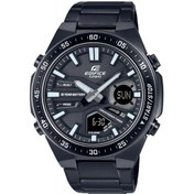 Resim Casio Efv-c110dc-1adf Quartz Çelik Siyah 10 Atm 47 Mm Erkek Kol Saati Siyah 