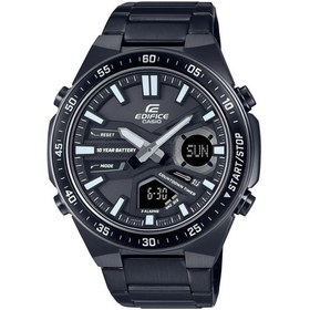Resim Casio Efv-c110dc-1adf Quartz Çelik Siyah 10 Atm 47 Mm Erkek Kol Saati Siyah 