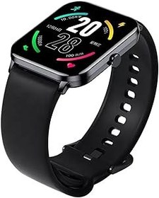 Resim QCY GTC S1 akıllı saat, siyah tek renk 