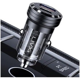 Resim Transparent 45w Pd/qc Mini Araç Şarj Cihazı Ve 1 Metre Hızlı Şarj Kablosu L35 - Blt-00 