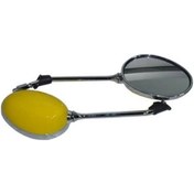 Resim Kuba Brilliant 125-150-50 Cc Scooter Ayna Takımı Sarı 10 Mm 