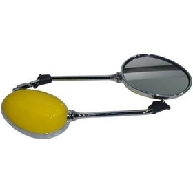 Resim Kuba Brilliant 125-150-50 Cc Scooter Ayna Takımı Sarı 10 Mm 