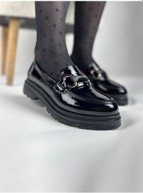 Resim Kb-zn101 Kuback Kömür Rugan Günlük Kadın Babet Çok Renkli 