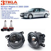 Resim Renault Megane II Sedan 2005-2009 Sis Farı Set Oem: 8200074008 Renault Megane II Sedan 2005-2009 Sis Farı Set Oem: 8200074008