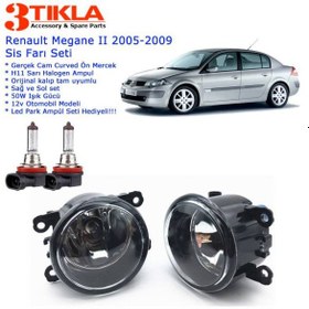 Resim Renault Megane II Sedan 2005-2009 Sis Farı Set Oem: 8200074008 