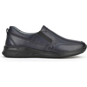 Resim Ziya, Erkek Hakiki Deri Konfor Ayakkabı 1531055z1060 Lacivert 1531055z1060 200 Lacivert 