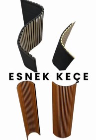 Resim HEREVE 100 x 275 cm Mdf Ahşap Akustik Duvar Paneli Akustik Panel Lambri Panel Safir Meşe 