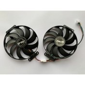 Resim FirstD Asus Gtx 1660 Super 1660ti 2060 2070 Dual Evo Soğutucu Fan 