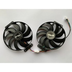 Resim FirstD Asus Gtx 1660 Super 1660ti 2060 2070 Dual Evo Soğutucu Fan 