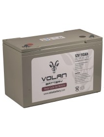 Resim Volan Battery 12 Volt 110 Ah (Amper) Deepcycle Akü 
