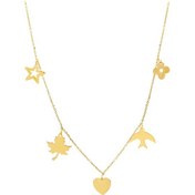 Resim Glorria Altın Şans Kolye N11.29292 