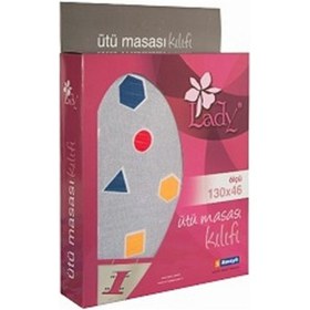 Resim Lady Saraylı Yanmaz Ütü Masası Bezi 
