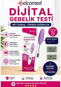 Resim Meicomed Qrtest Dijital Gebelik Testi 3 