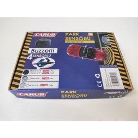 Resim Carub Buzzerli Park Sensörü 18,5 Mm Siyah Ses Ikazlı A+kalite Br0015918 