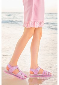 Resim Kiko Kids 2348 Kız Çocuk Sandalet Pembe Pembe 
