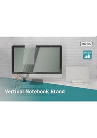 Resim Dikey Notebook Standı, Alüminyum Gümüş 