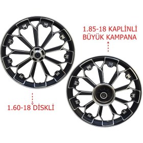 Resim 125cg Ön-arka Jant Örümcek Ablemli Siyah 