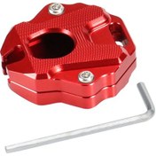 Resim Synodicmonth Motosiklet Anahtar Koruma Kabuğu Cnc Anahtar Kapağı Kapağı Kılıfı Aksesuarları Honda Cbr650r Cb650r Cbr650 Cb650f Kırmızı 