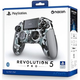 Resim Nacon Revolution 5 Pro Officially Licensed Playstation Wireless Gaming Controller Arctic Camo 