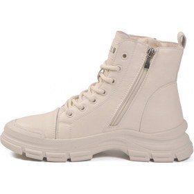 Resim Beyaz Memory Foam Kaymaz Taban Kadın Bot Neptün Z Beyaz 