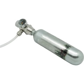 Resim Teedoo Akvaryum Co2 Regülatörü 6 mm Emiş Borusu Için 2000 Psi Basınç Ölçer 5/8-18UNF (Yurt Dışından) 