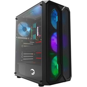 Resim Gamepower Aura 4 120mm Siyah Fan A-rgb Şerit Led 550w 80+ Bronze Akak0gmp0009 