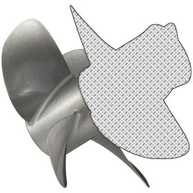 Resim Mercury Bravo Three 4 Kanat Pervane 15.5x24p 8m8022420 