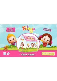 Resim 100x100x70 Cm Niloya Oyun Çadırı 4463 Çok Renkli 