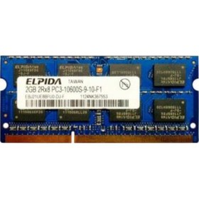 Resim Elpida Ebj21ue8bfu0-dj-f 2 Gb Ddr3 1333 Mhz Cl9 Ram - 2gb 2rx8 Pc3-10600s-9-10-f1 